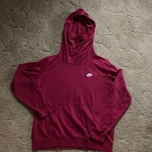 Nike sweatshirt with cowl neck